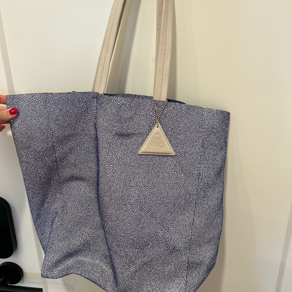 Blue Tote Bag